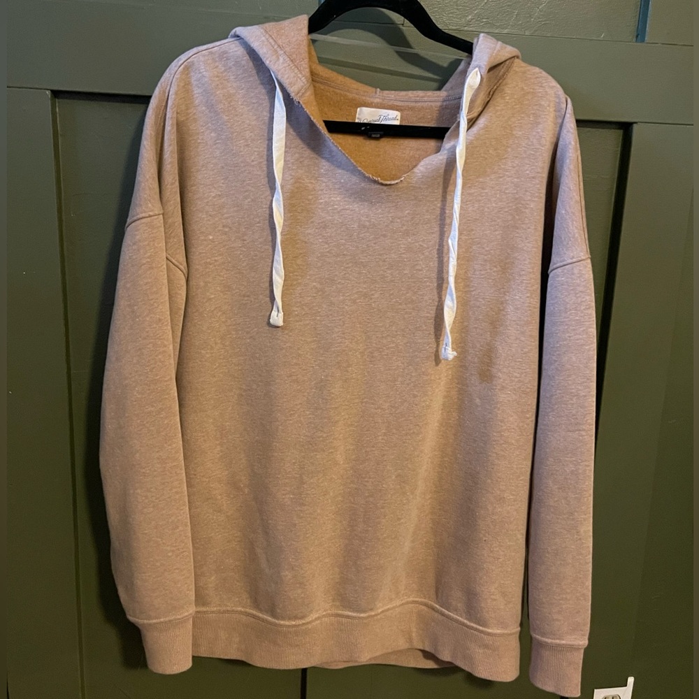Women’s tan hoodie